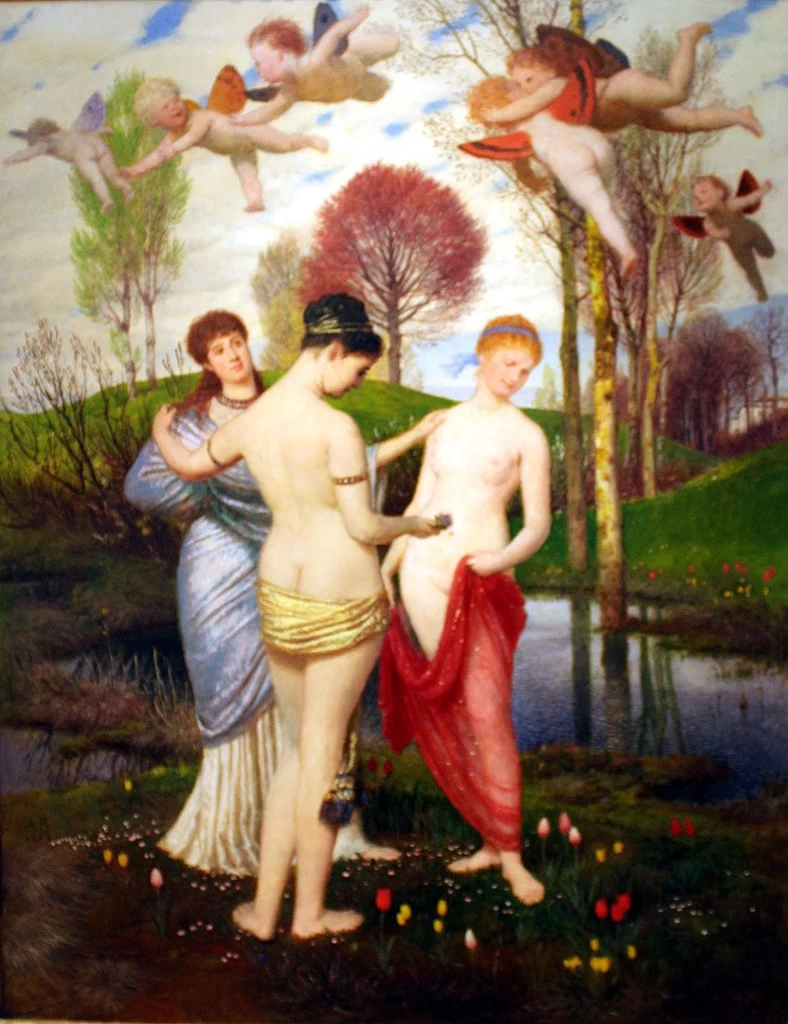 Inno di primavera, 1888 - Museum der bildenden Künste, Lipsia